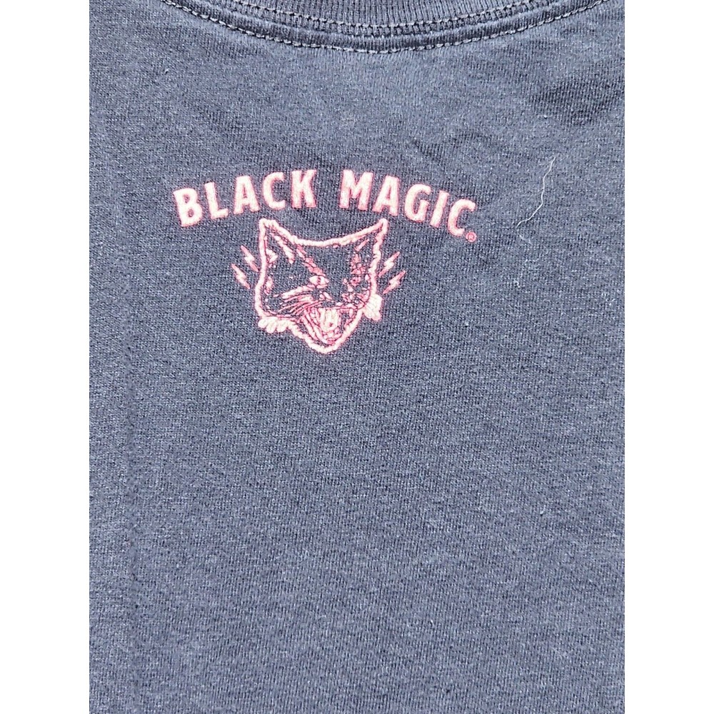 BZRK Black Magic T-Shirt Black Size Medium Gym Workout Muscles - Picture 4 of 6